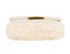Zucca Mini Baguette Bag, &pound;1,400, Handbags, Cream, Shearling, Top view